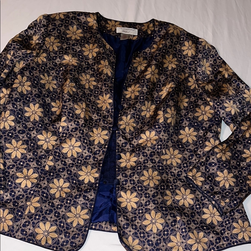 Adrianna Papell Elegant Floral Women's Jacket
